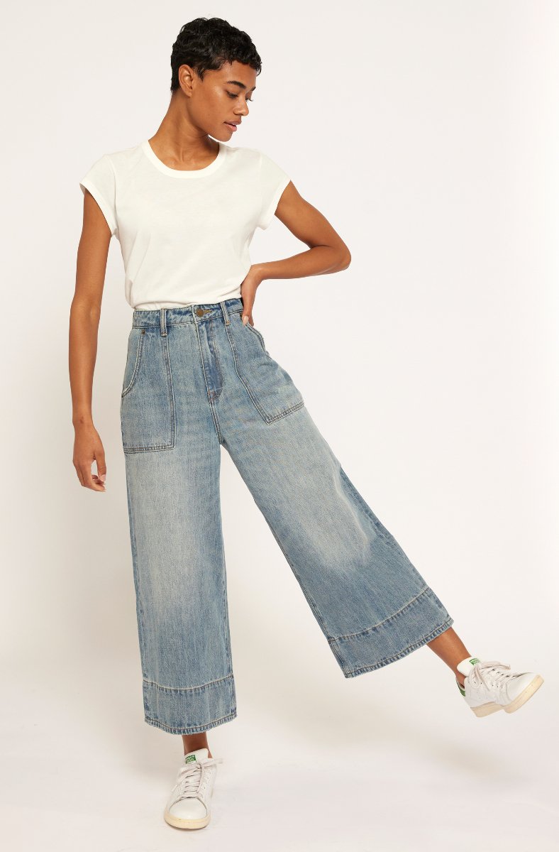 ROSETTA WIDE CROP JEAN